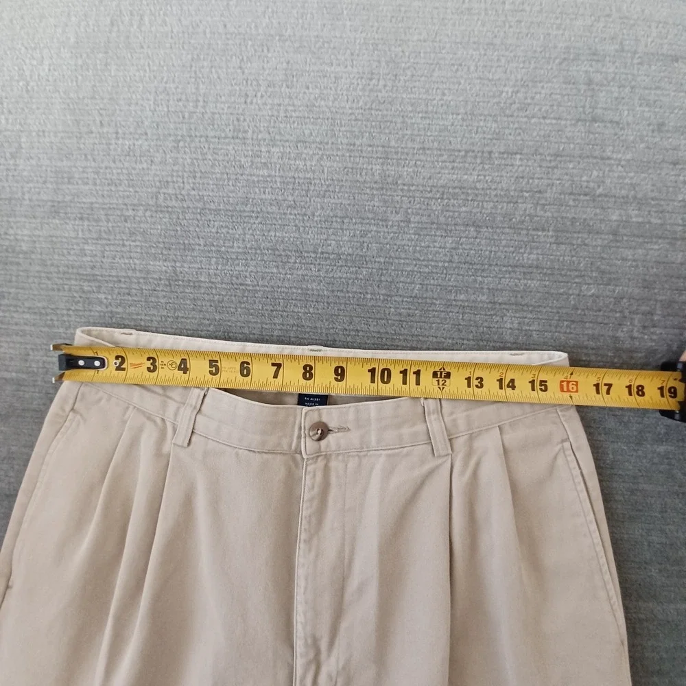 Vintage‎ Polo Ralph Lauren Pleated Pants Mens 33x30 Beige Straight Leg Classic